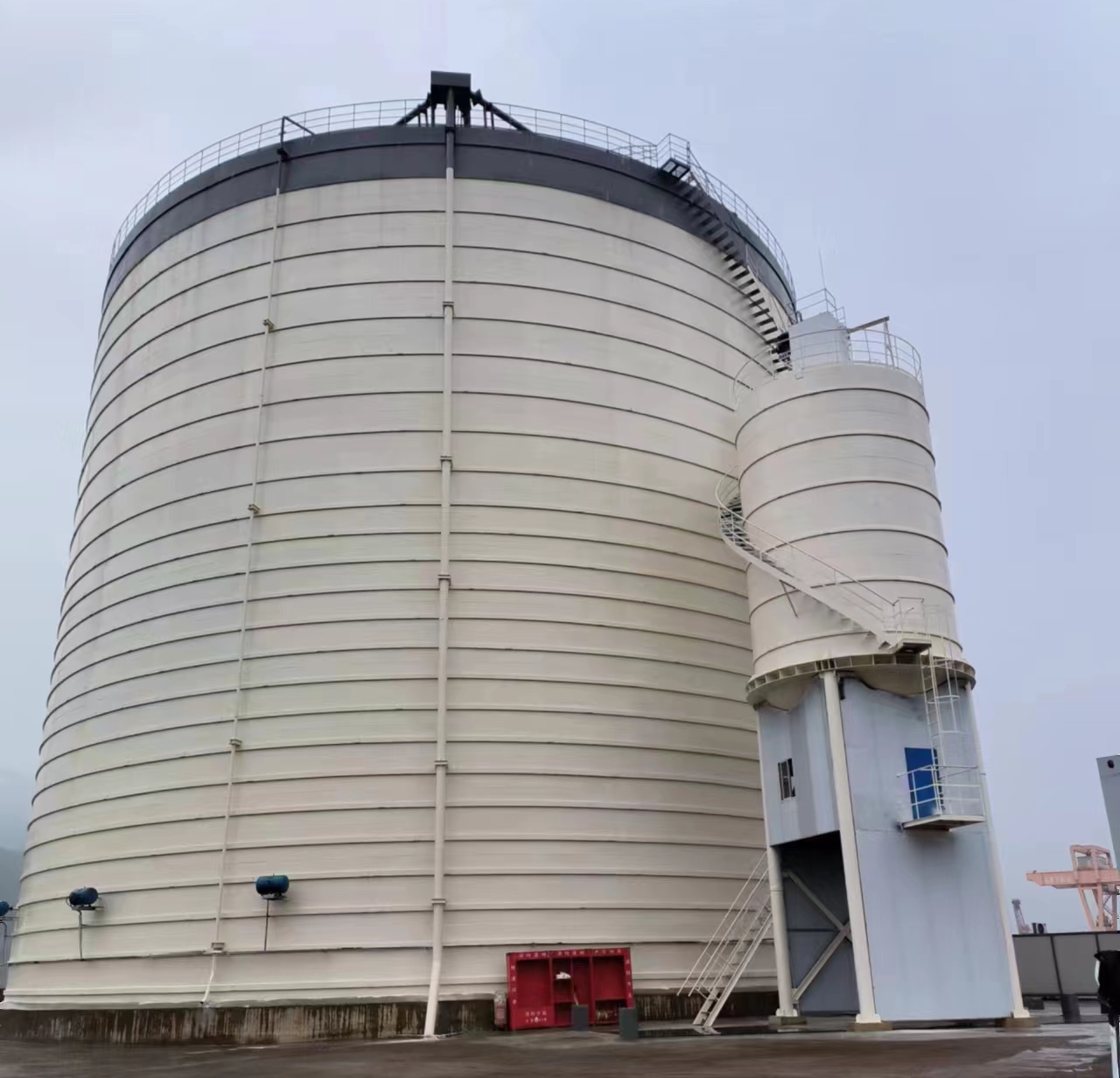 群英乡10万吨水泥钢板库