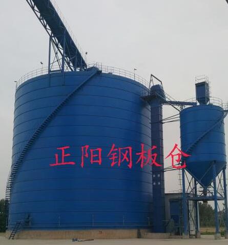 群英乡大型矿粉钢板库